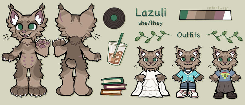 detailed ref sheet